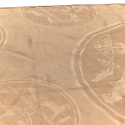 Hermes Cashmere Silk New Libris Confettis D'Ex Stole Kraft 5 of 5