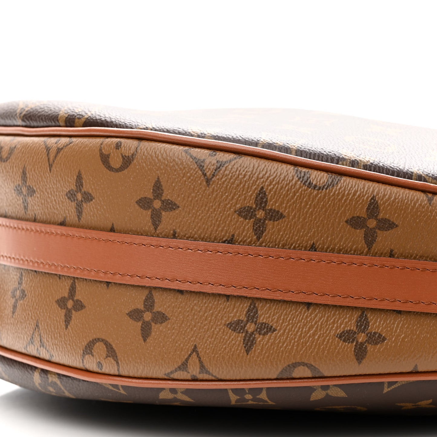 Reverse Monogram Loop Hobo