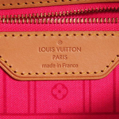 Louis Vuitton Monogram Roses Neverfull MM 6 of 7