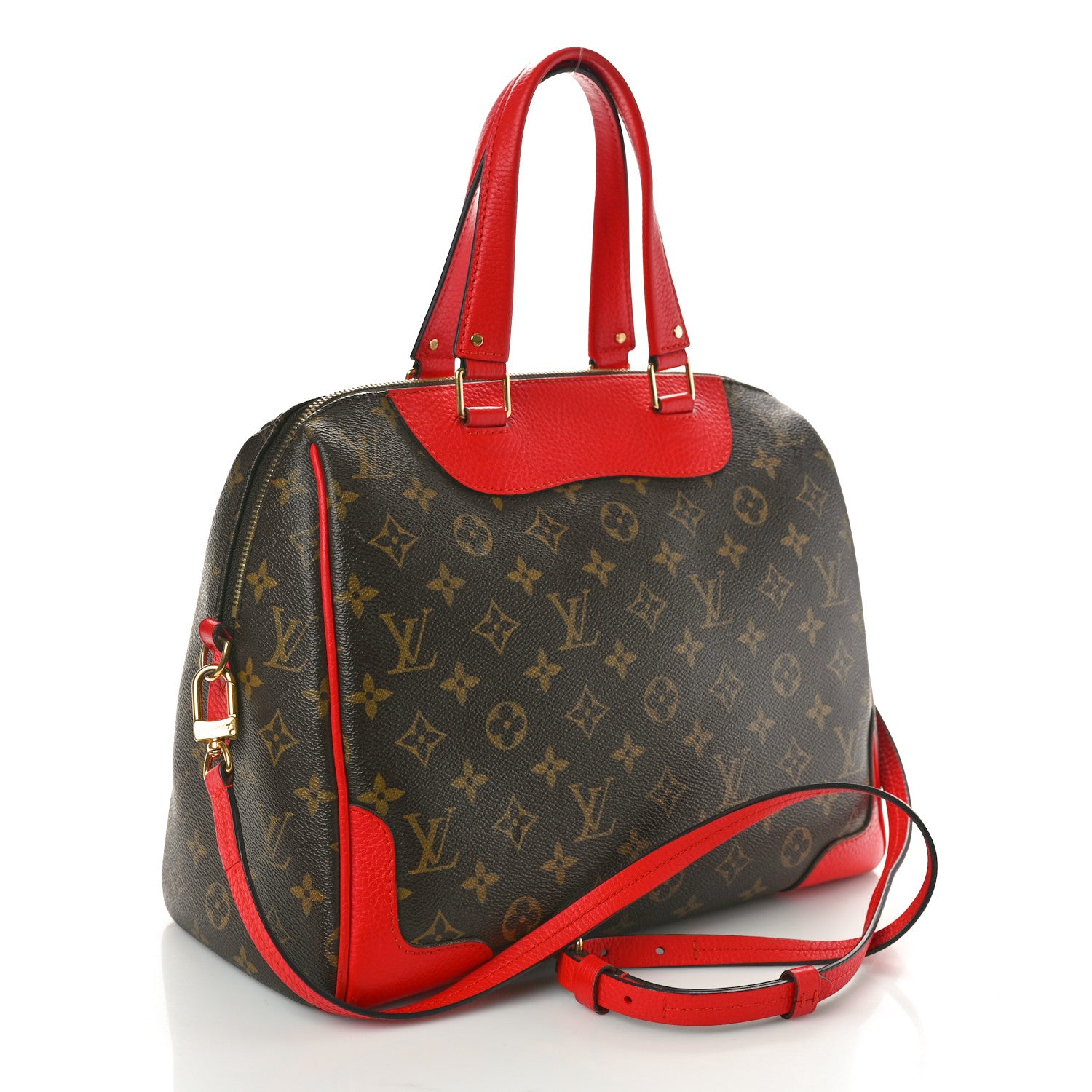 Louis Vuitton Monogram Retiro NM Coquelicot 3 of 11
