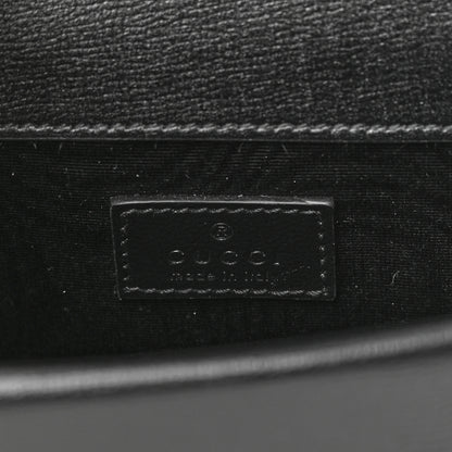 Gucci Satin Crystal GG Monogram Mini Dionysus Top Handle Bag Black 6 of 15