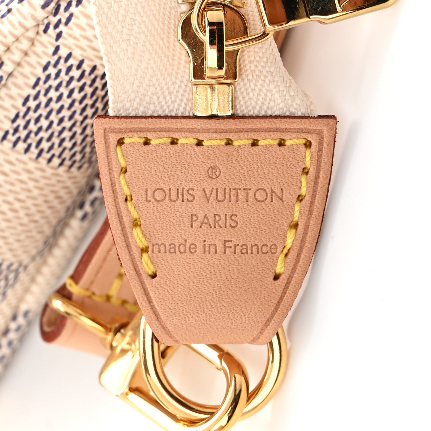 Louis Vuitton Damier Azur Pochette Accessories NM 6 of 11