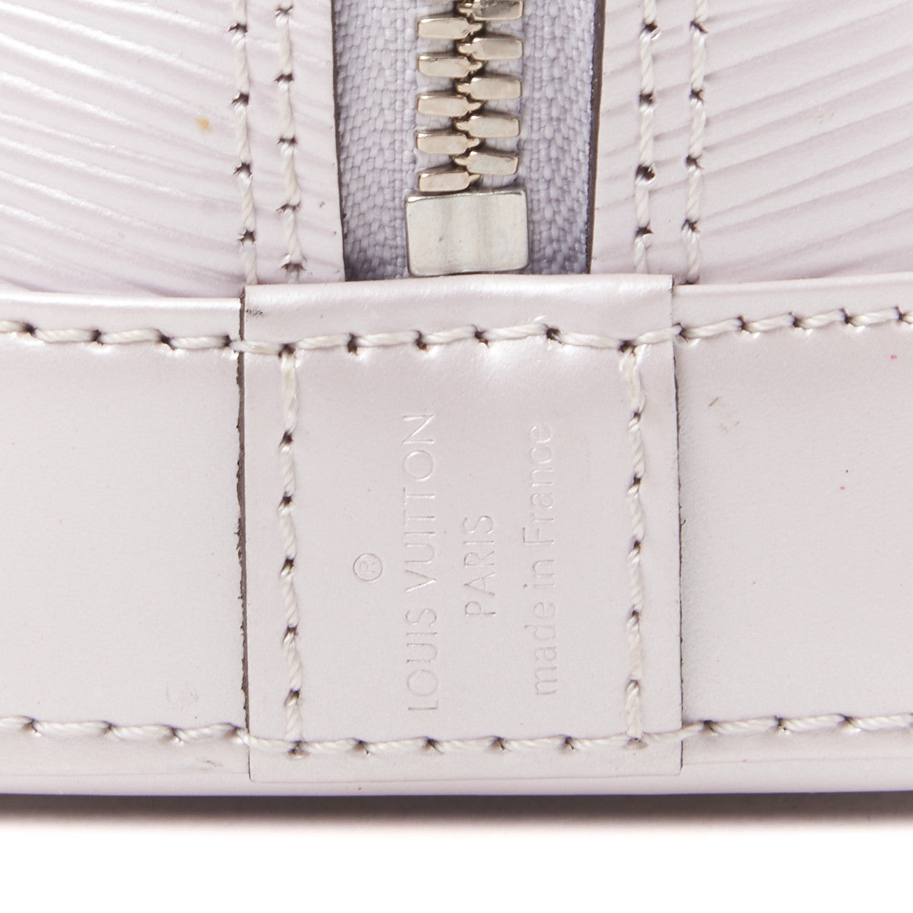 Louis Vuitton Epi Alma BB Lilac Nacre 7 of 7