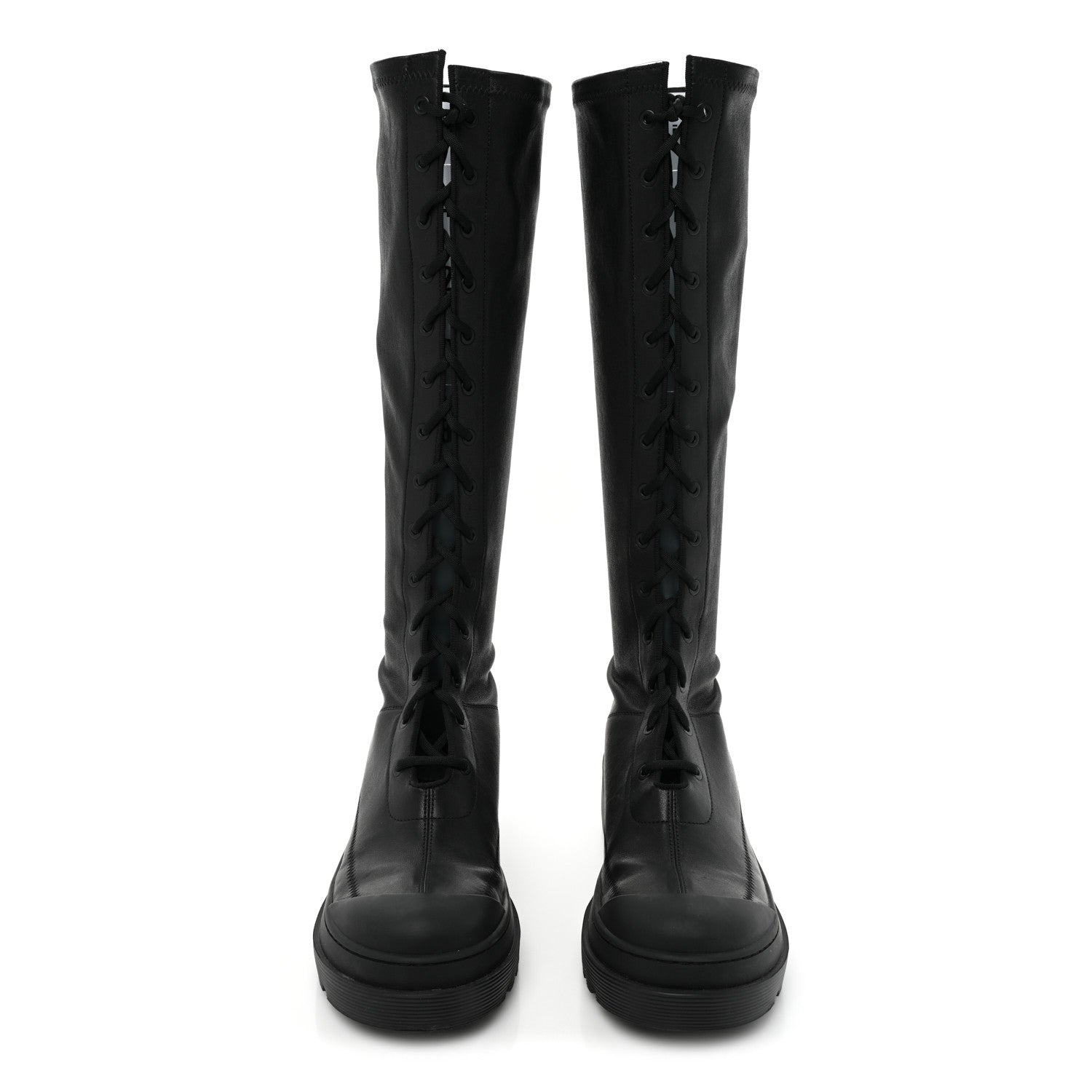 Christian Dior Nappa Stretch Dior Arcade High Boots 41 Black 2 of 10