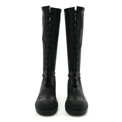 Christian Dior Nappa Stretch Dior Arcade High Boots 41 Black 2 of 10