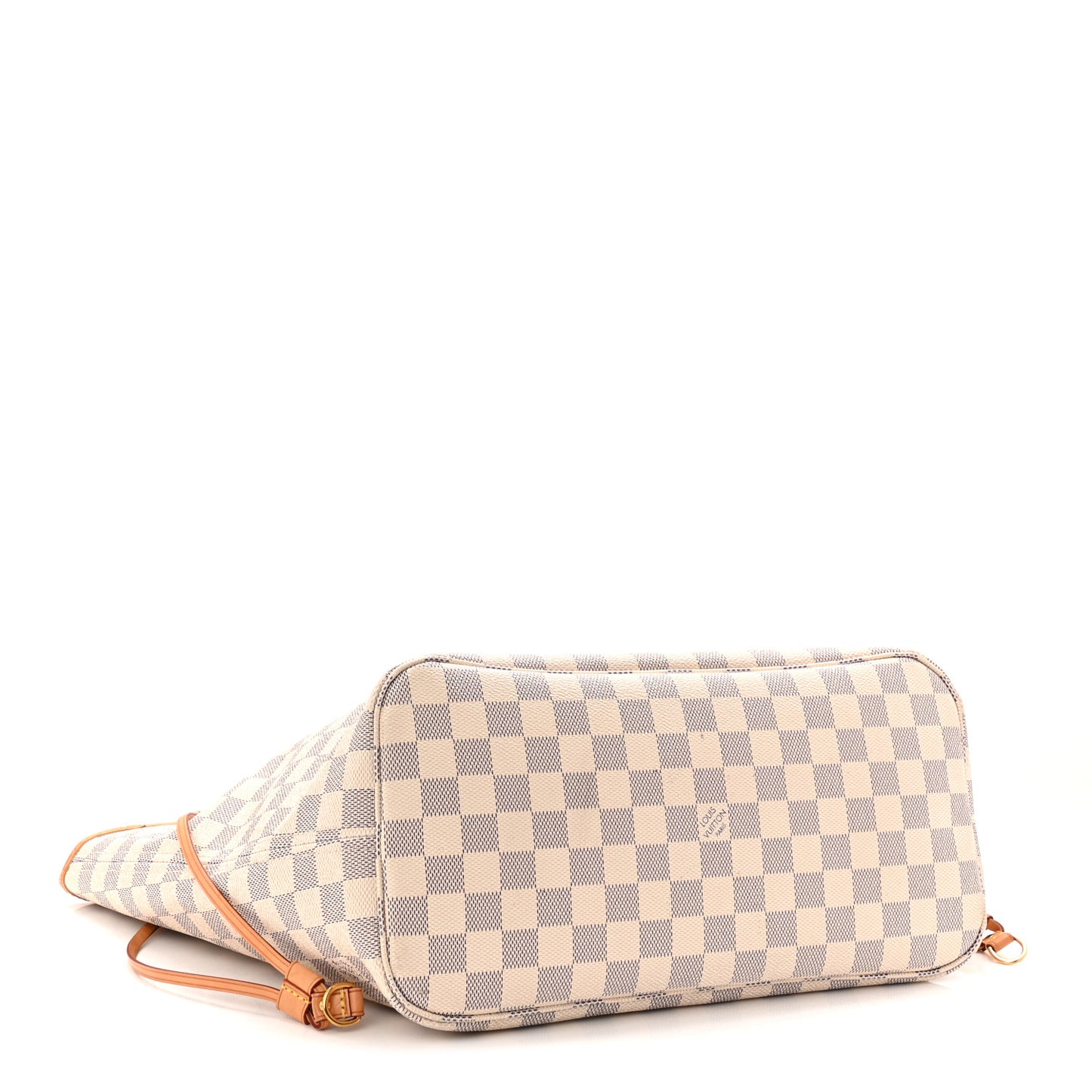 Damier Azur Neo Neverfull MM Rose Ballerine