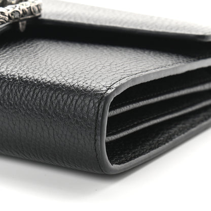 Gucci Calfskin Mini Dionysus Chain Wallet Black 8 of 13