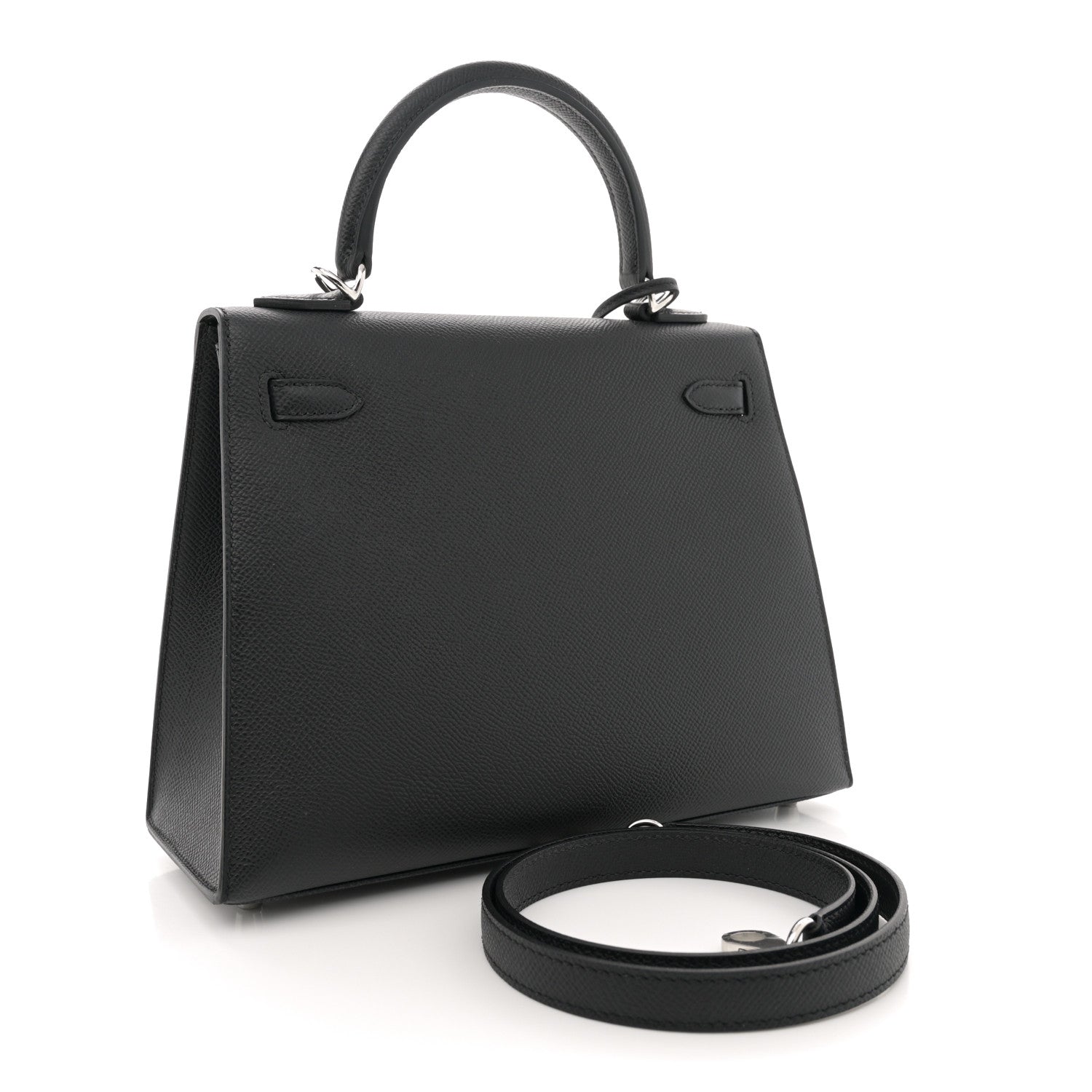 Hermes Epsom Kelly Sellier 25 Black 3 of 12