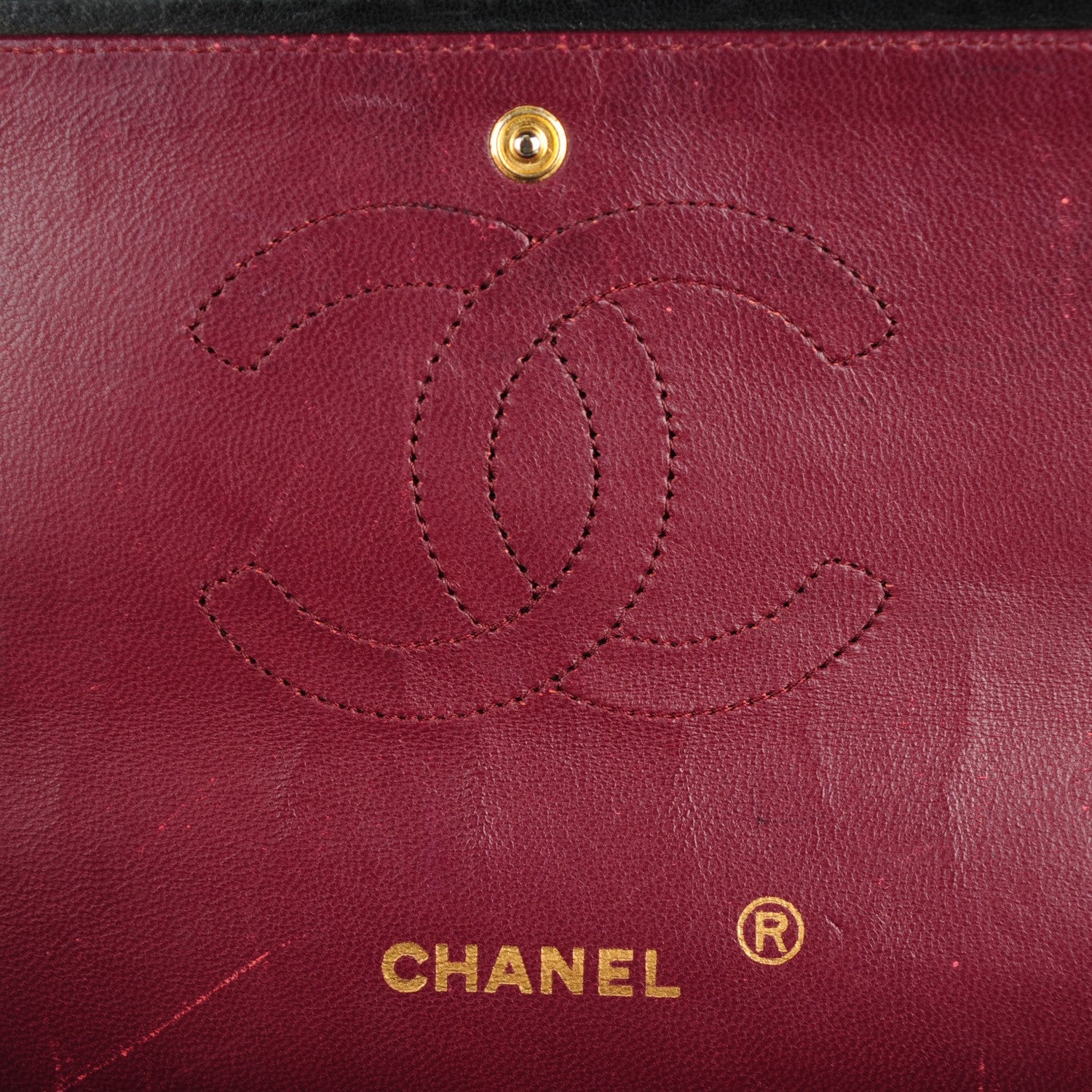 Chanel Lambskin Quilted Medium Double Flap Bijoux Chain Black 6 of 9