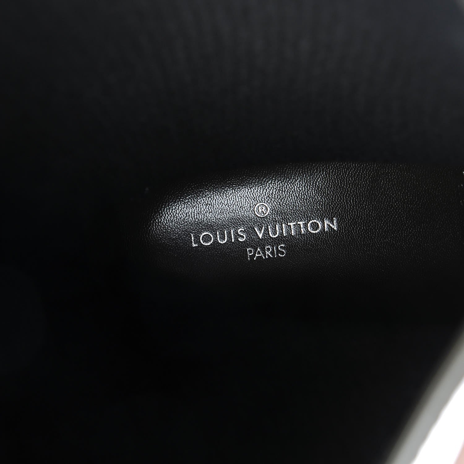 Louis Vuitton Rubber Embossed Monogram Drops Flat Half Boots 40 Kaki 7 of 14