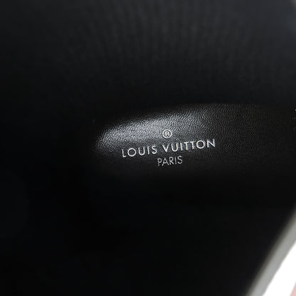 Louis Vuitton Rubber Embossed Monogram Drops Flat Half Boots 40 Kaki 7 of 14