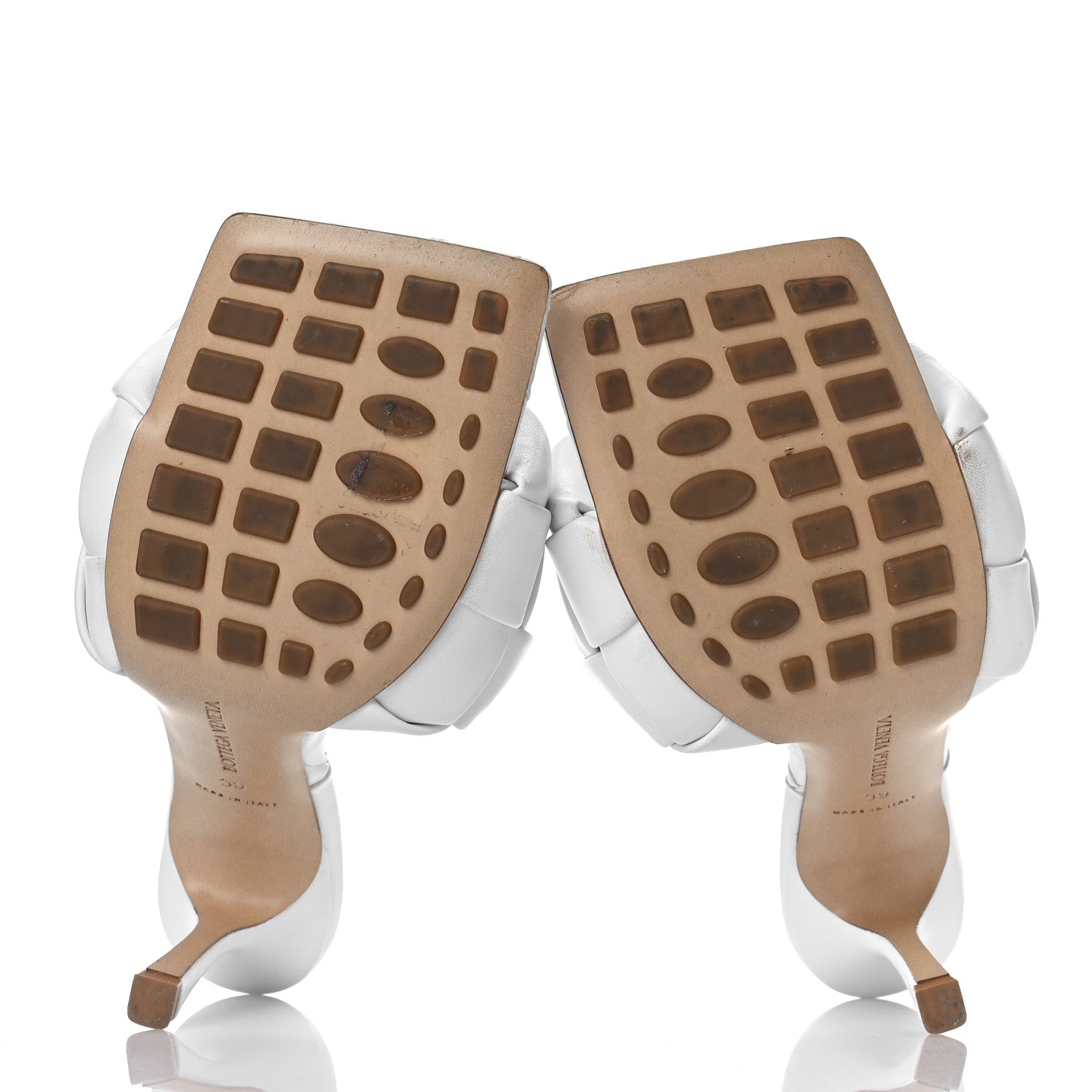 Bottega Veneta Nappa Maxi Intrecciato Lido Mule Sandals 39 Optic White 6 of 9