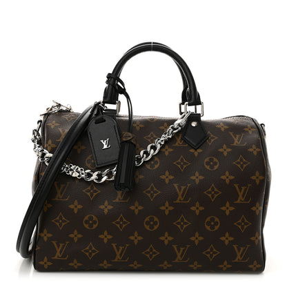 Louis Vuitton Monogram Speedy Soft 30 Dark 1 of 9