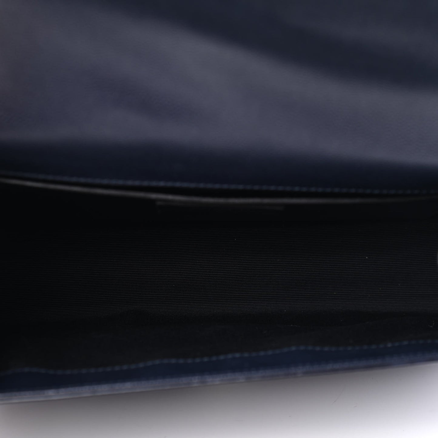 Grain De Poudre Medium Classic Monogram Kate Satchel Deep Marine