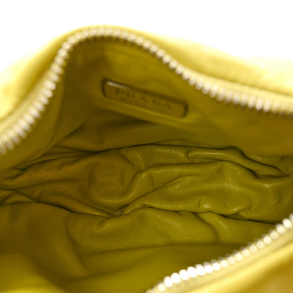 Prada Nappa Soft Padded Mini Bag Cedro 5 of 12