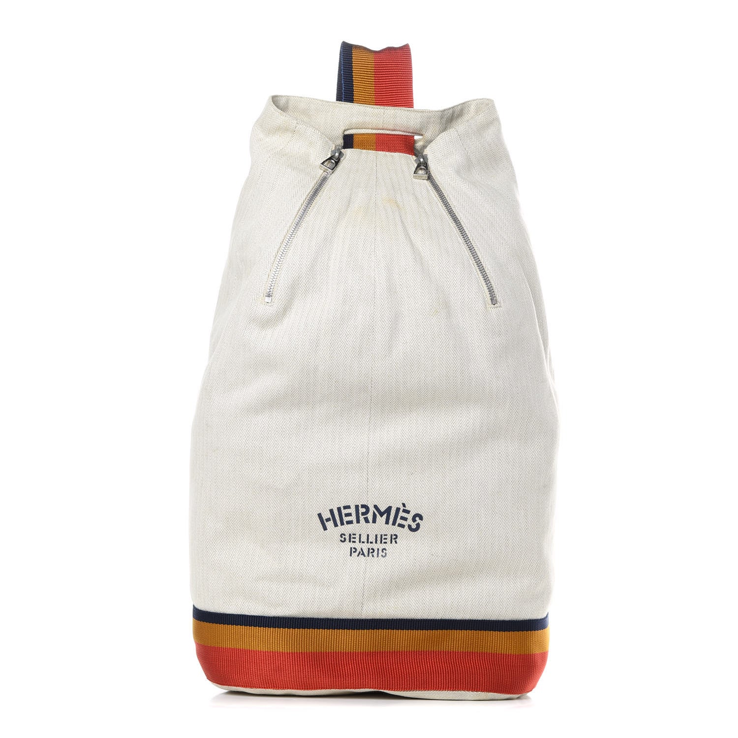 Hermes Toile Cavalier Tote 1 of 13