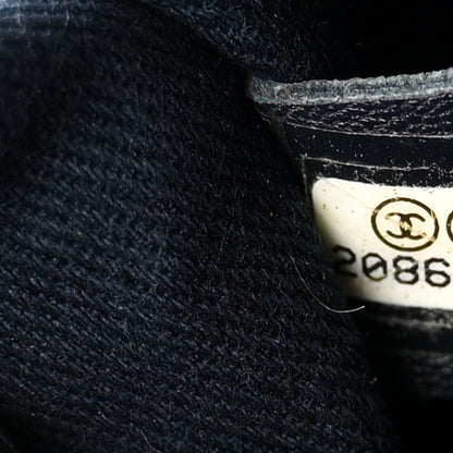 Chanel Denim Deauville Bowling Bag Blue 8 of 12