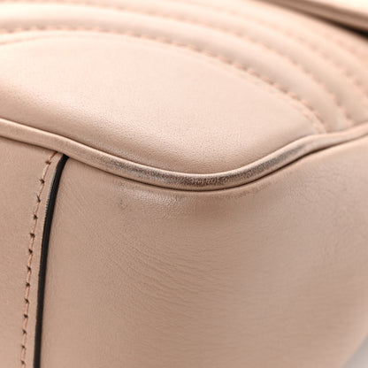 Gucci Calfskin Matelasse Medium GG Marmont Shoulder Bag Porcelain Rose 11 of 14