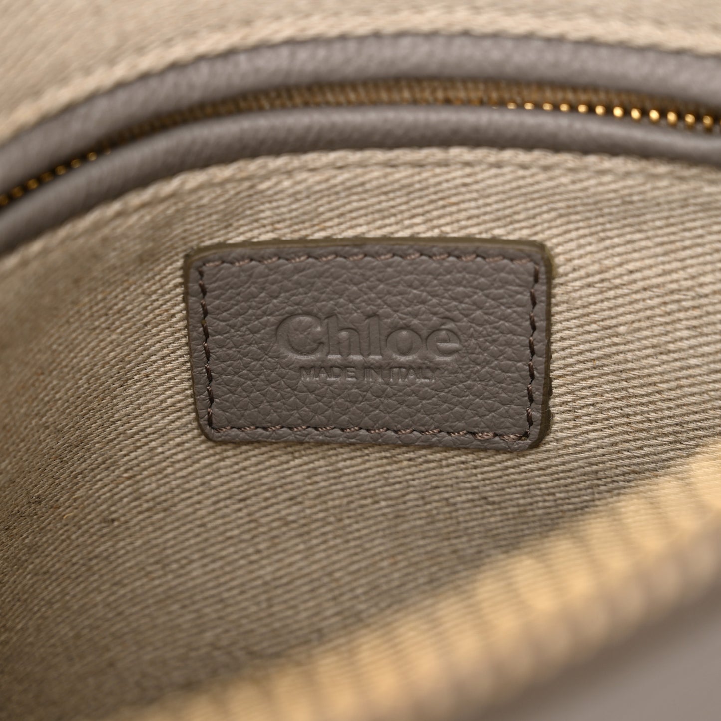 Calfskin Small Marcie Satchel Cashmere Grey