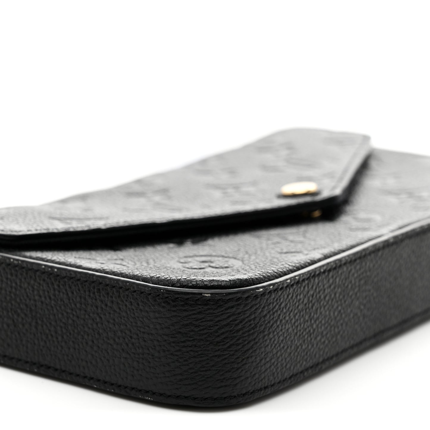 Empreinte Pochette Felicie Chain Wallet Black