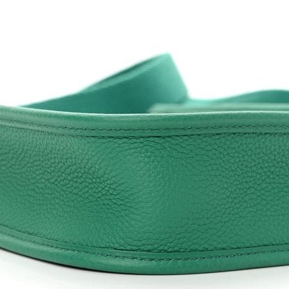 Hermes Taurillon Clemence Evelyne TPM Vert Jade 8 of 10
