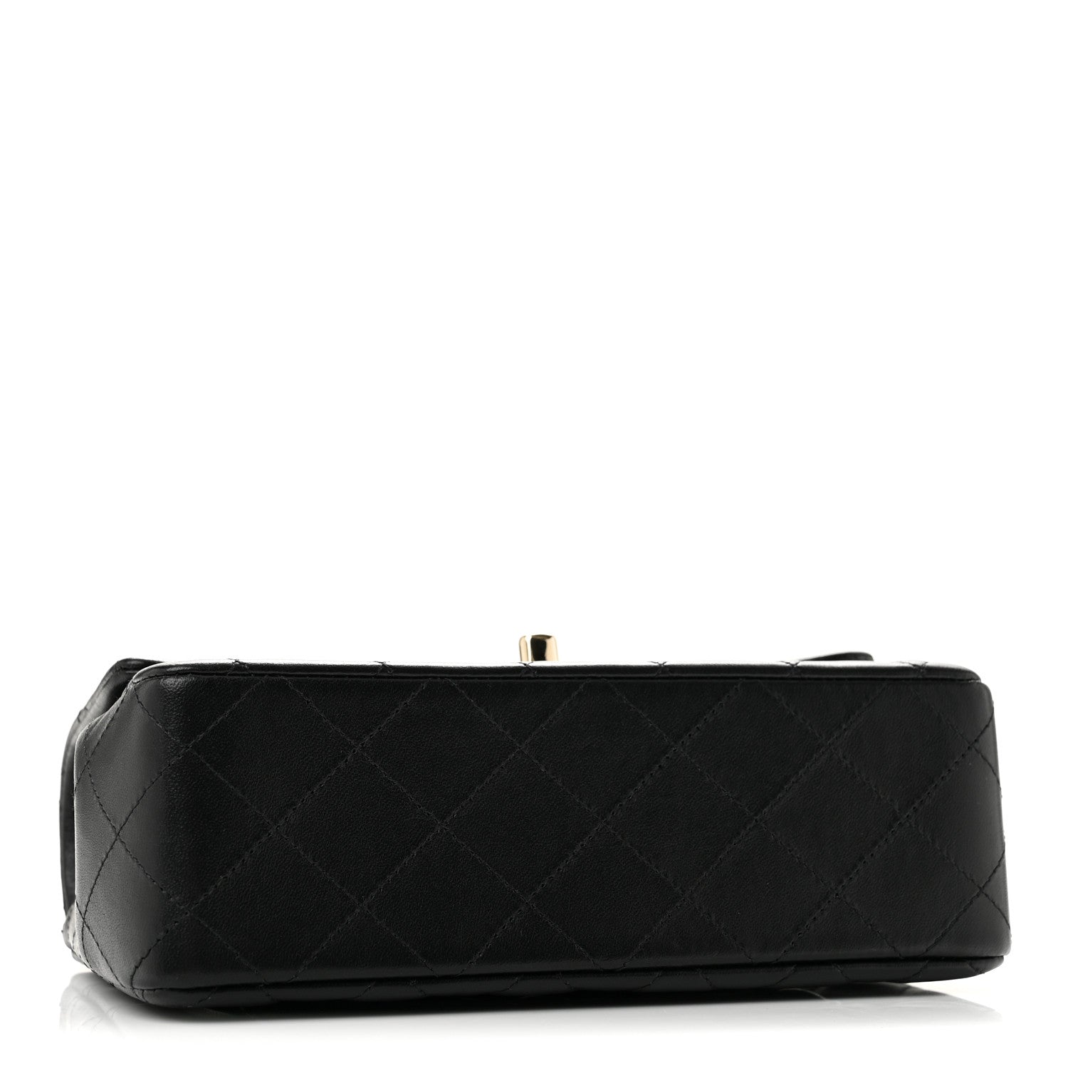 Chanel Lambskin Quilted Mini Rectangular Flap Black 3 of 11