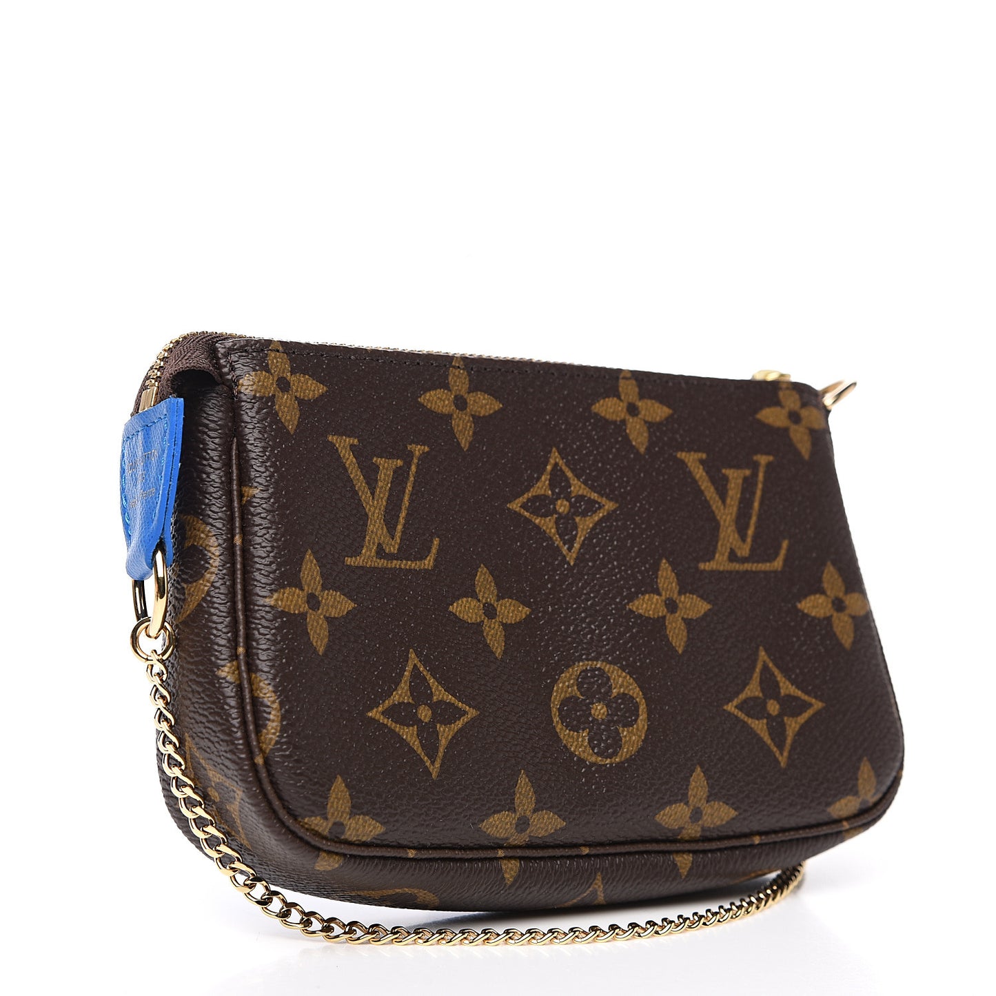 Monogram 2019 Christmas Animation Mini Venice Pochette Accessories Blue