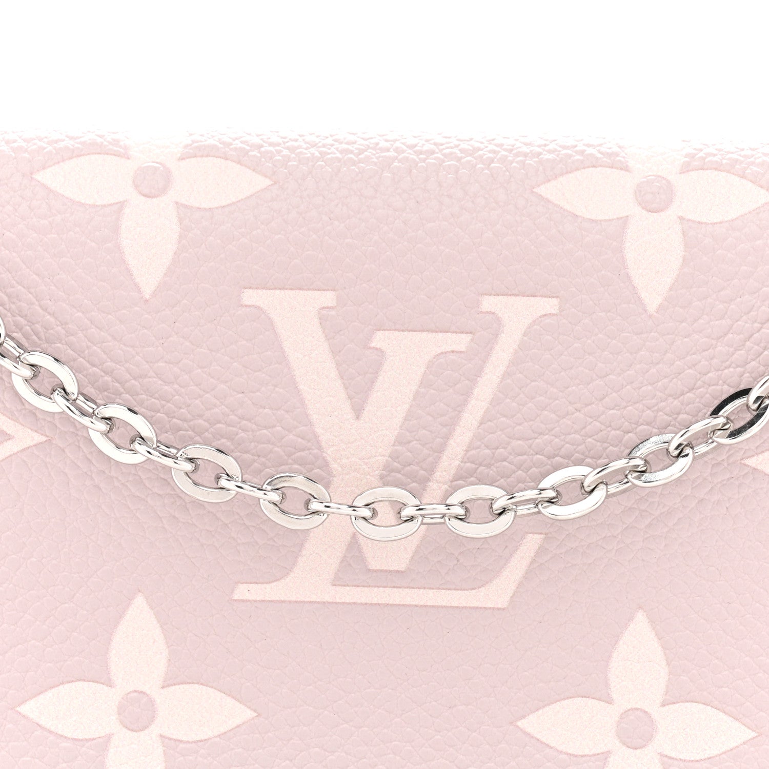 Louis Vuitton Empreinte Monogram Giant Felicie Pochette Brume Quartz 7 of 11