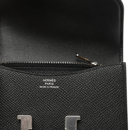 Hermes Epsom Constance Slim Wallet Black 6 of 9