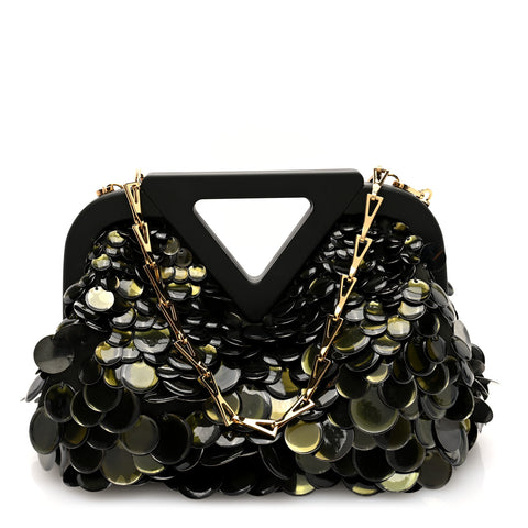 Paillette Small The Point Triangle Bag Camping