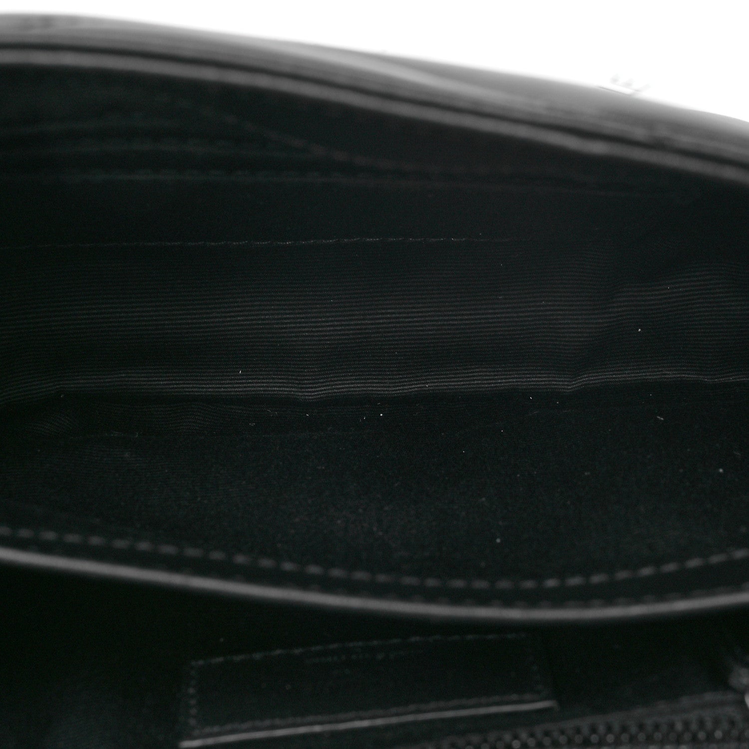 Saint Laurent Calfskin Y Quilted Monogram Monochrome Toy Loulou Crossbody Bag Black 5 of 11