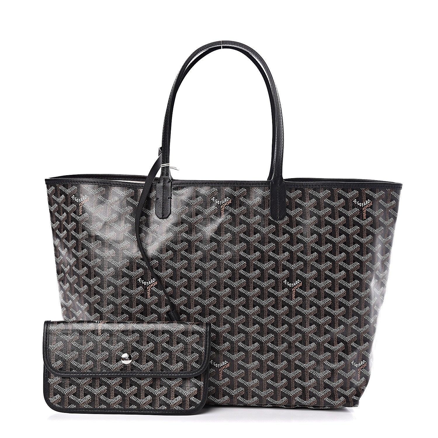 Goyard Goyardine Saint Louis PM Black 1 of 11