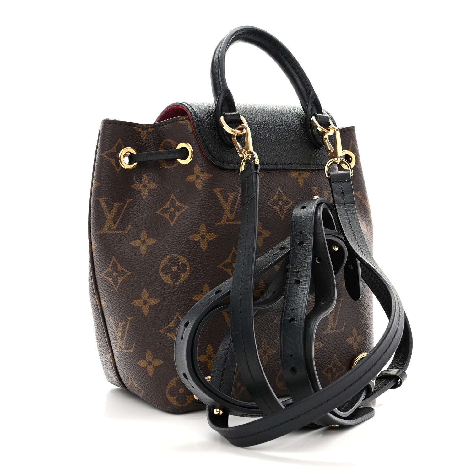 Louis Vuitton Monogram BB Montsouris NM Backpack Black 3 of 14