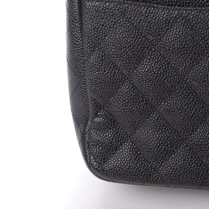 Chanel Caviar Quilted Jumbo Double Flap Black 11 of 12