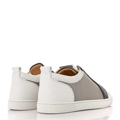 Christian Louboutin Calfskin Mens Rantulow Orlato Flat Sneakers 41 White Grey 4 of 9