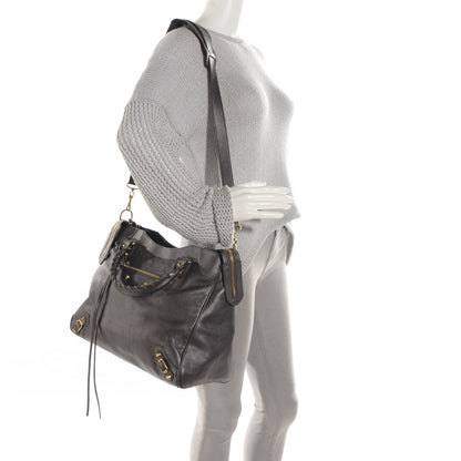 Balenciaga Chevre Classic Gold Hardware Velo Bronze 2 of 8