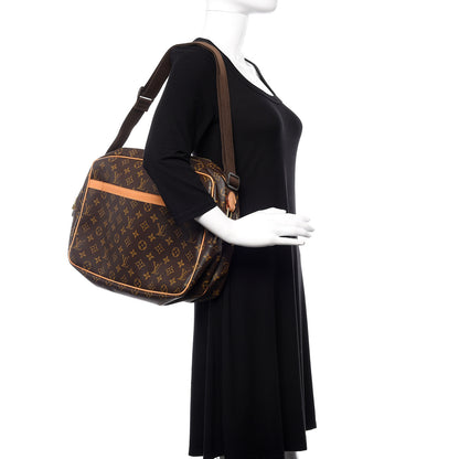 Louis Vuitton Monogram Reporter GM 2 of 14