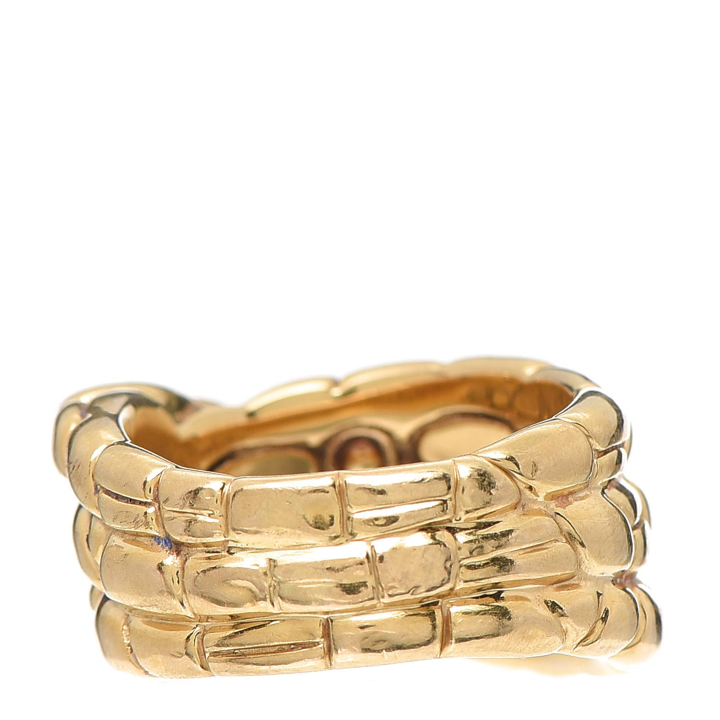 18K Yellow Gold Kali Twist Ring 54 7