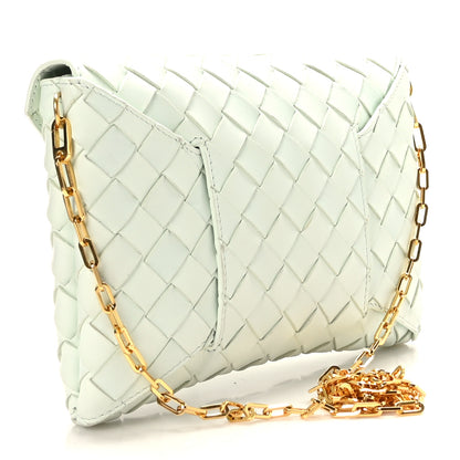 Bottega Veneta Nappa Intrecciato Origami Chain Crossbody Glacier 3 of 8