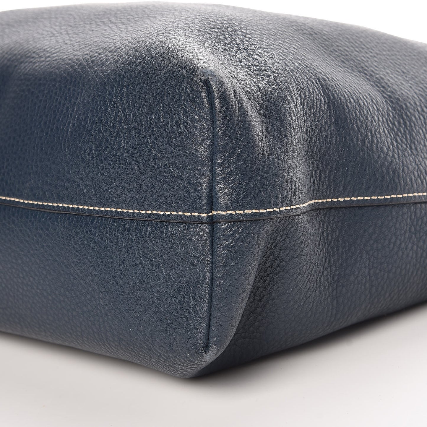 Vitello Daino Shopping Tote Inchiostro