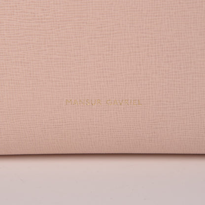 Mansur Gavriel Saffiano Bucket Bag Rosa 7 of 10