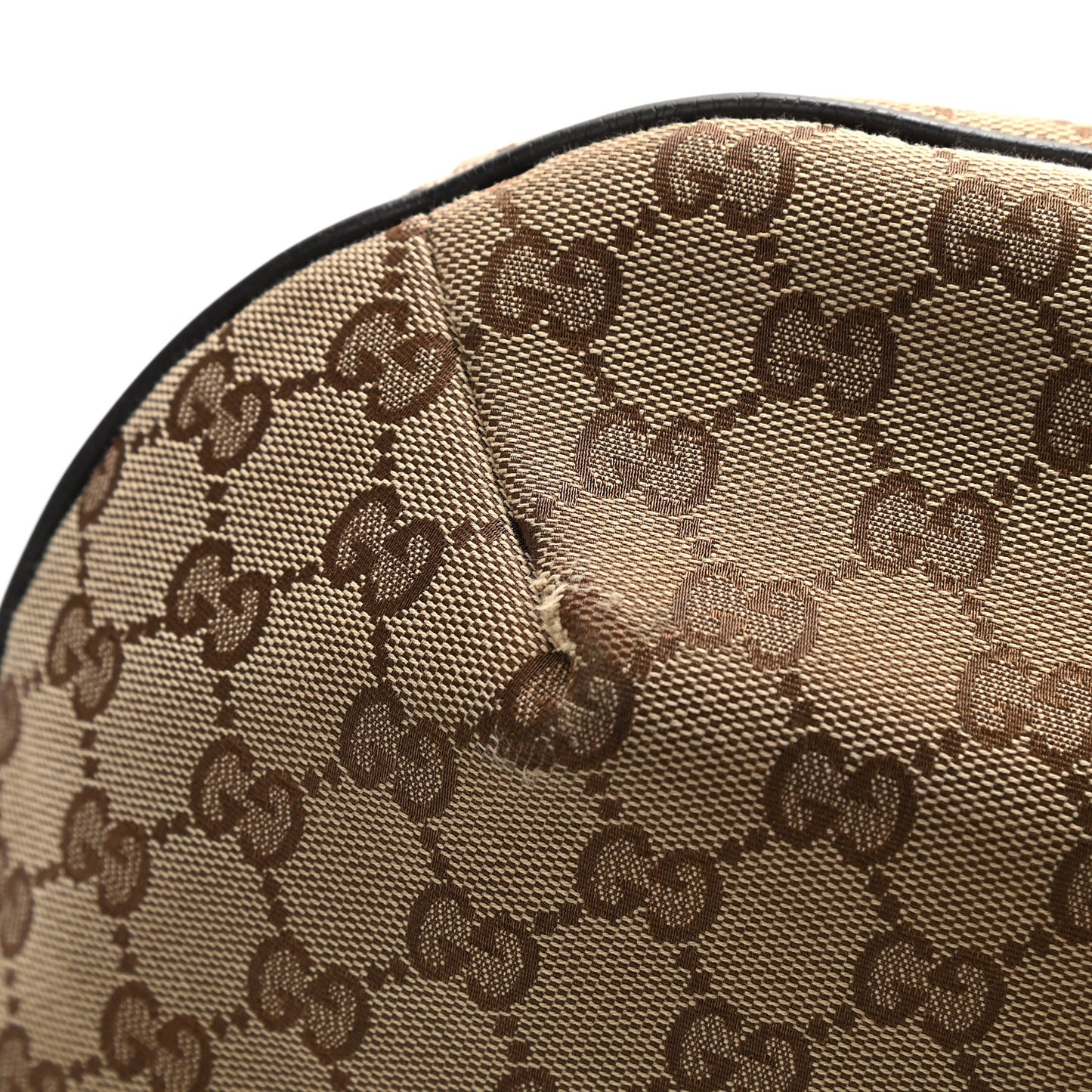 Monogram Medium Half Moon Hobo Dark Brown