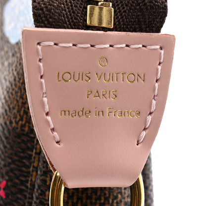 Louis Vuitton LOUIS VUITTON Damier Ebene 2020 Christmas Animation Big Wheel Mini Pochette Accessories Rose Ballerine 6 of 7