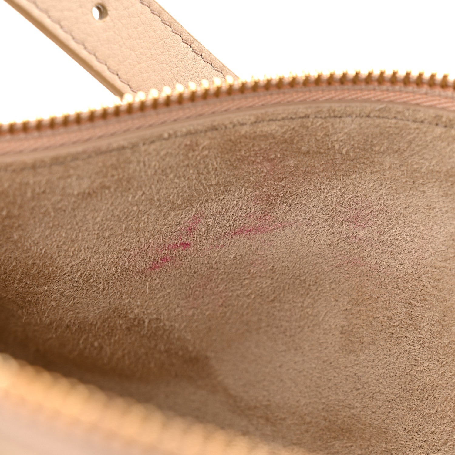 Celine Supple Calfskin Medium Romy Shoulder Bag Safari 11 of 11