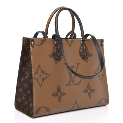 Louis Vuitton Reverse Monogram Giant Onthego MM 3 of 9