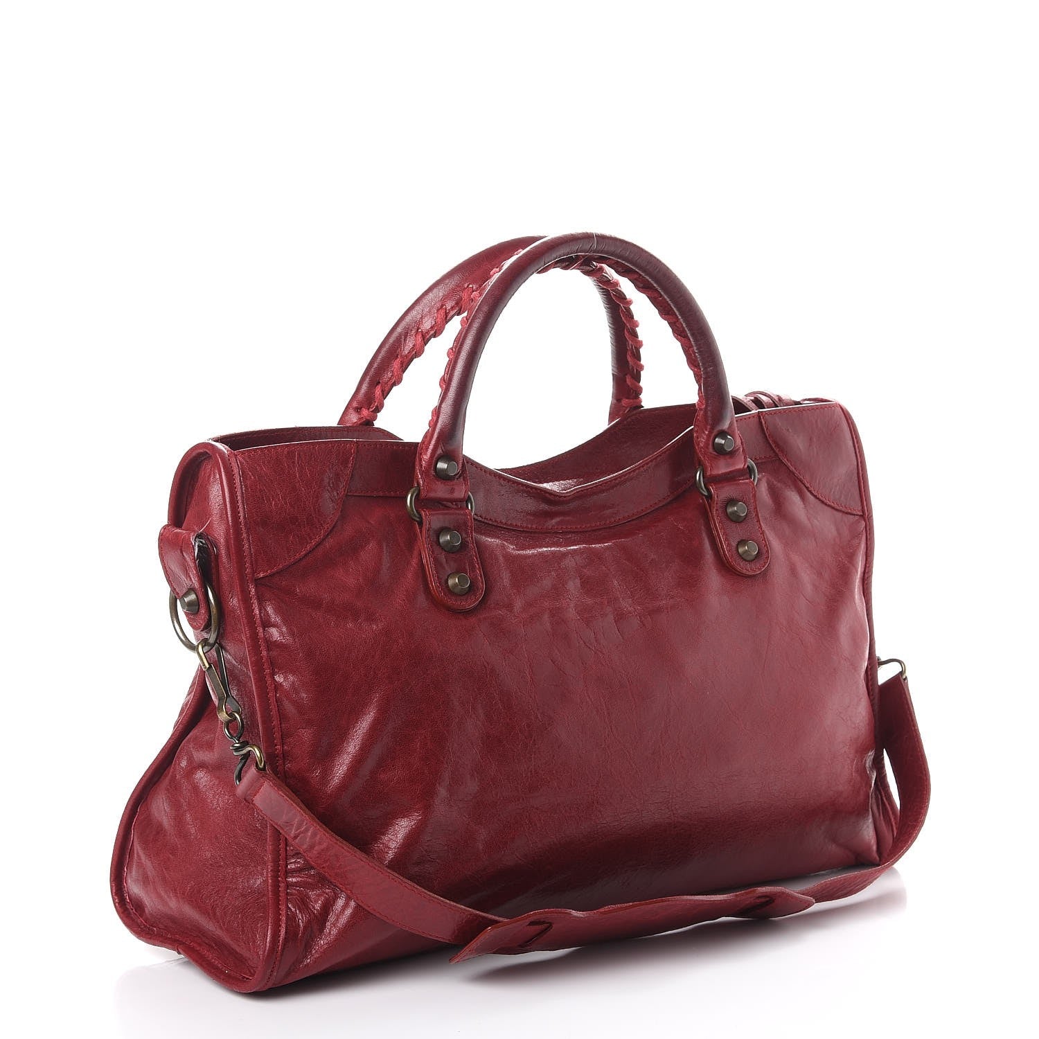 Balenciaga Chevre Classic Hardware City Rouge Vif 3 of 10