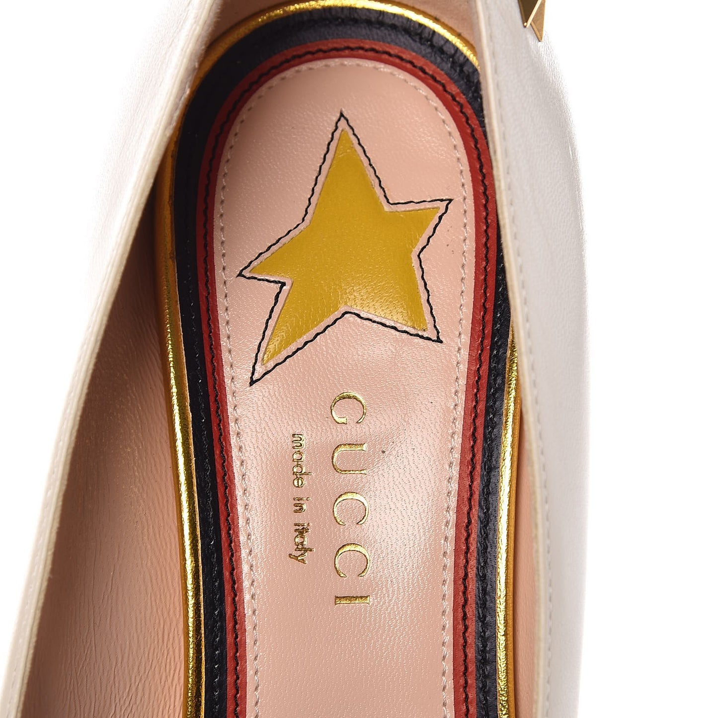 Malaga Kid Web Bow Pumps 38.5 Mystic White