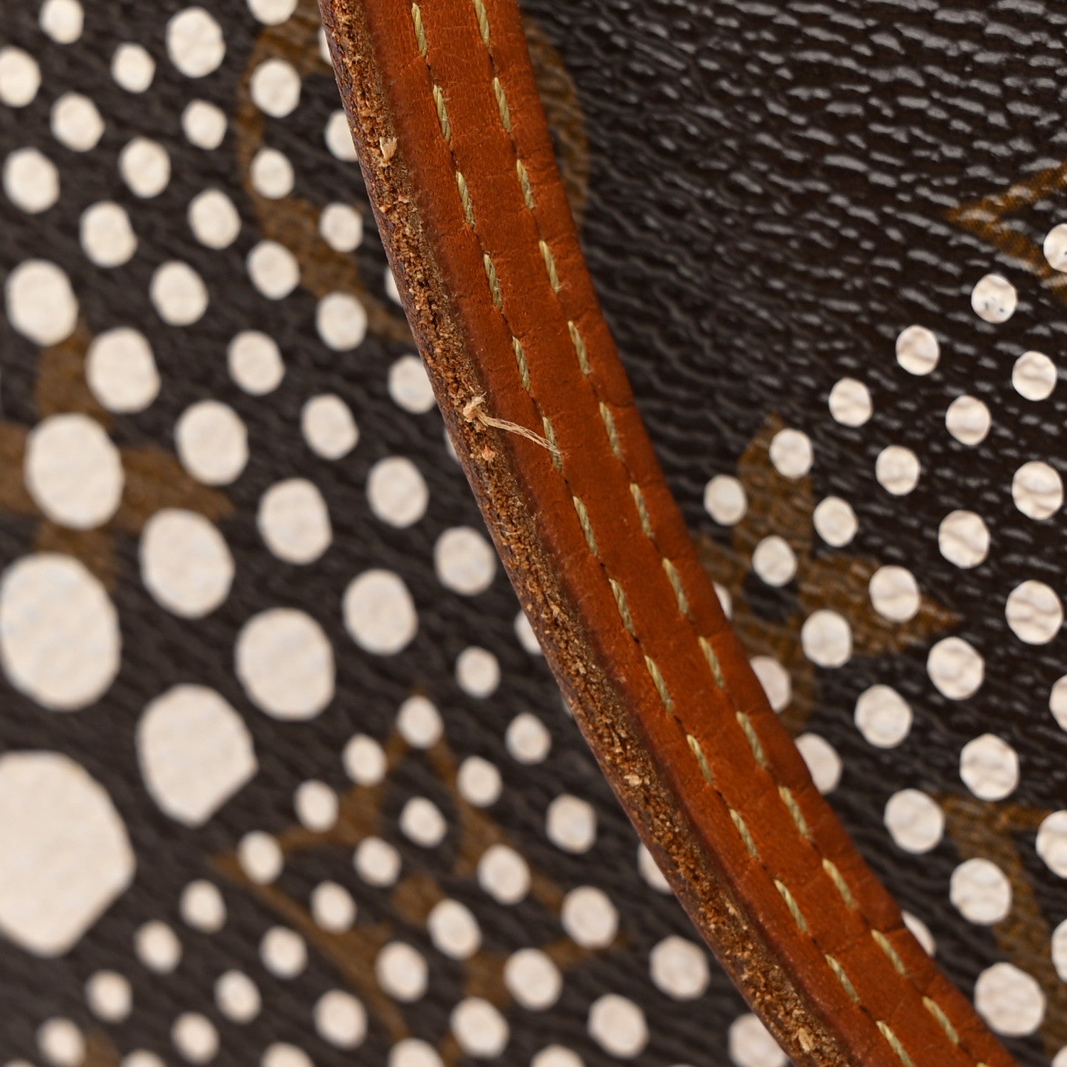Louis Vuitton Monogram Kusama Waves Neverfull MM White 1810199