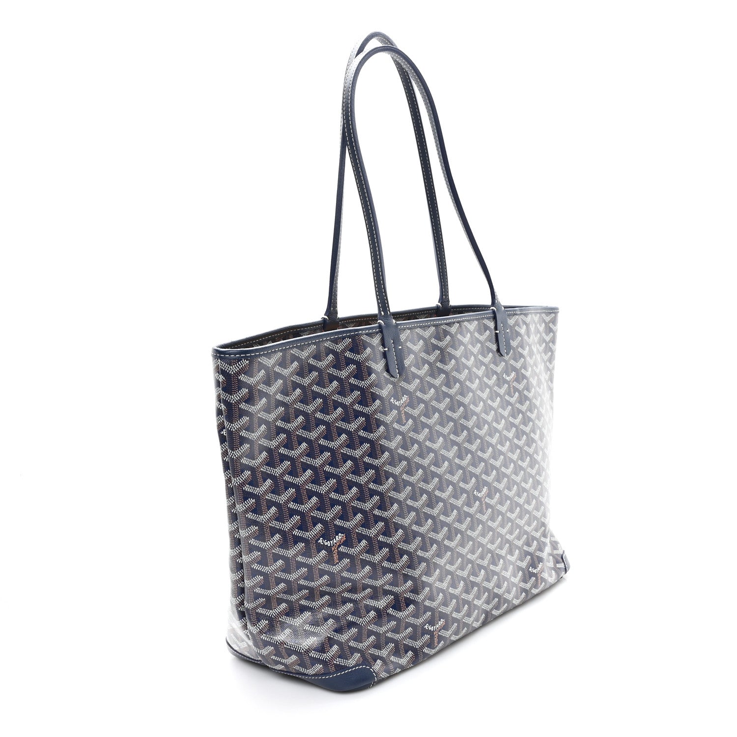 Goyard Goyardine Artois MM Navy 3 of 10