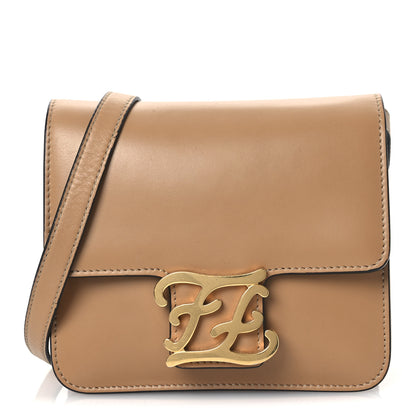 Fendi Vitello King Karligraphy Crossbody Bag Cuoio 8 of 14